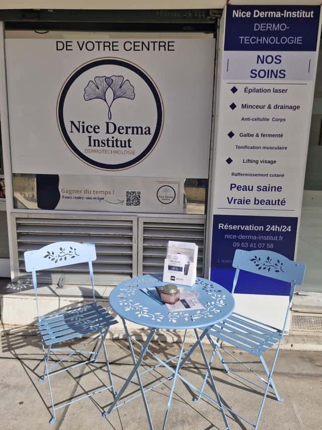 Façade de Nice Derma Institut, 1 Avenue Saint-Maurice à Nice