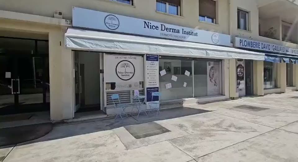 Vidéo de la devanture de Nice Derma Institut à Nice