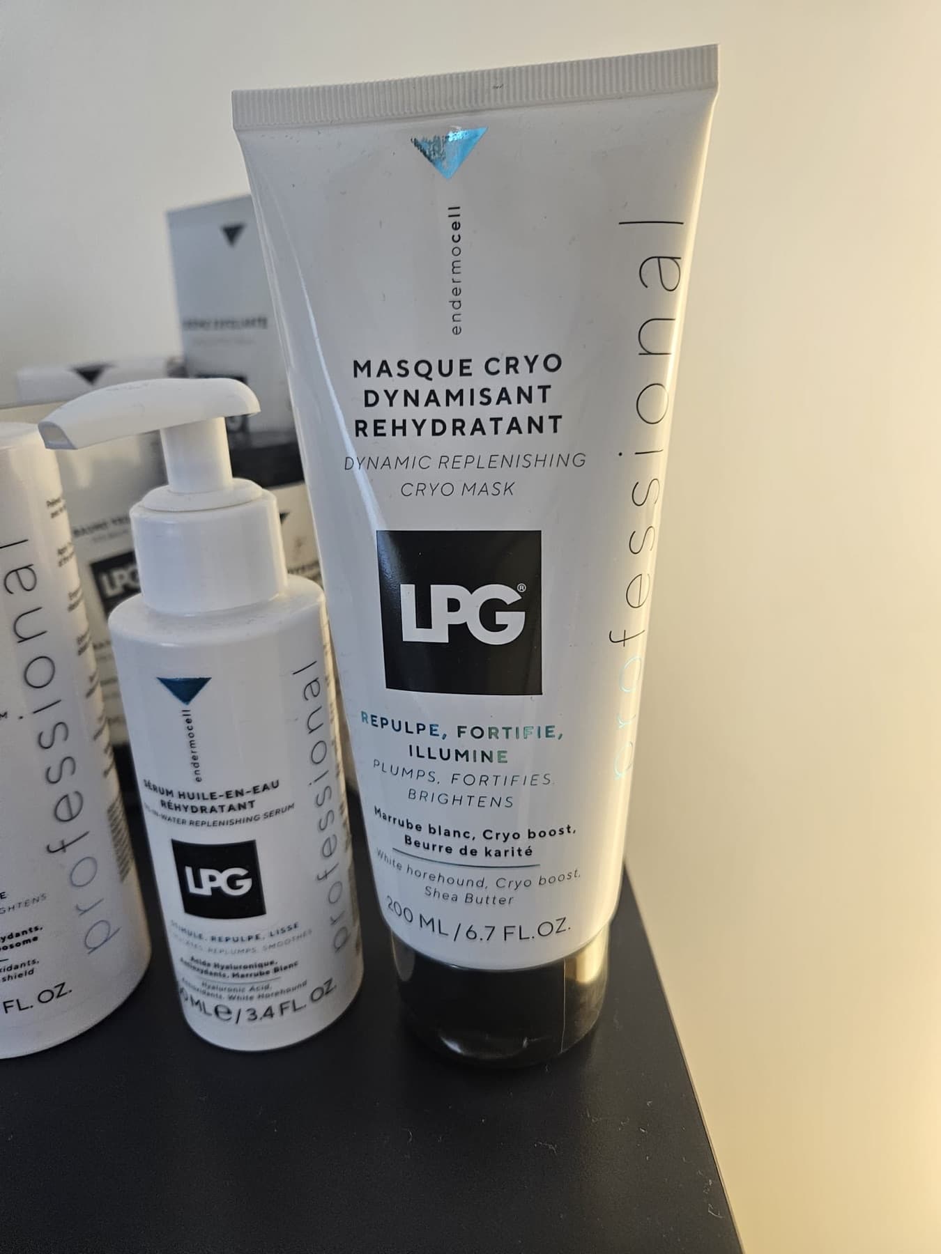 Masque cryo dynamisant réhydratant LPG